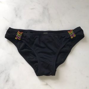 Victoria’s Secret | Black Bikini w/ Bead Detailing